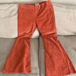 Free People Pull On Corduroy Flare